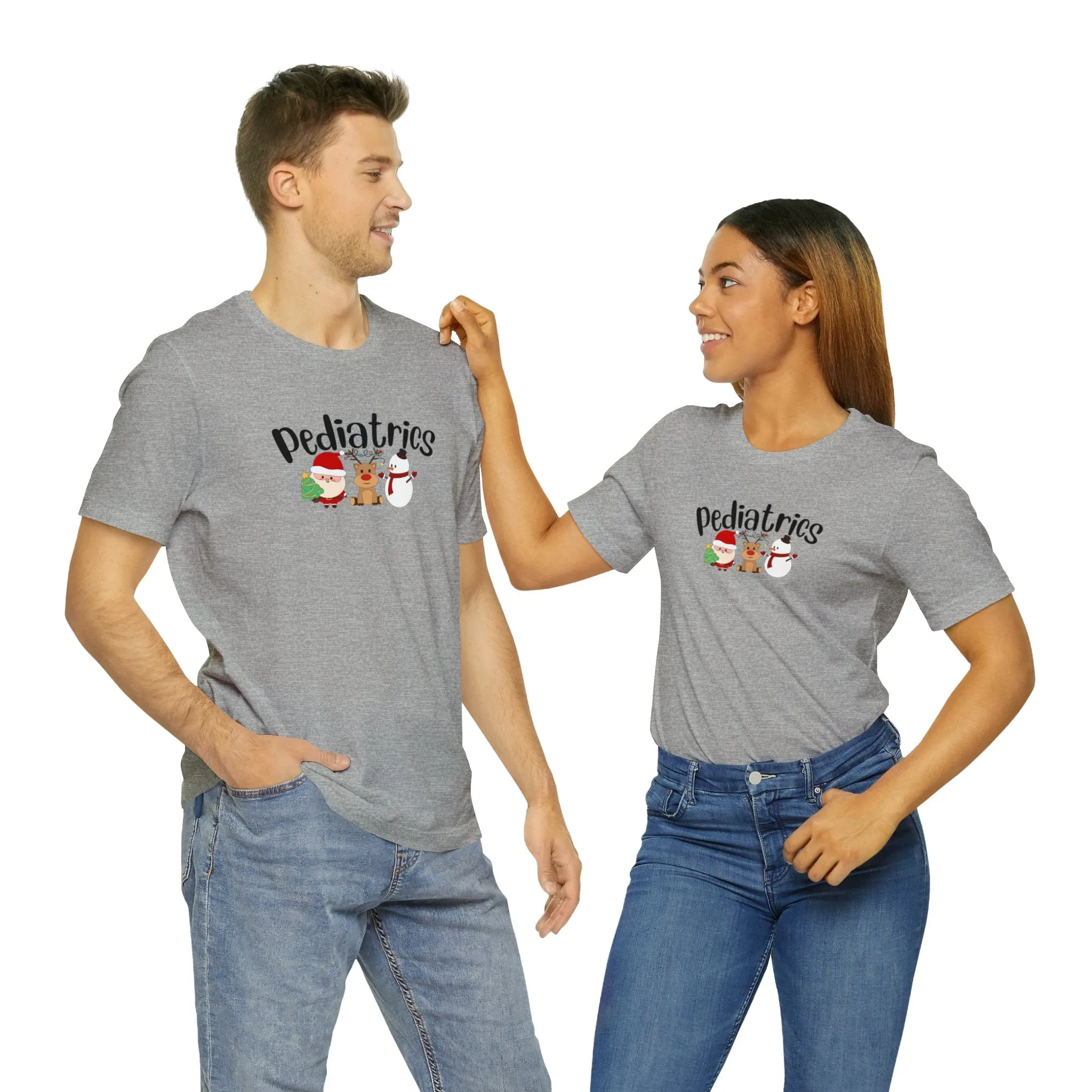 Pediatrics Christmas Unisex Jersey Short Sleeve Tee