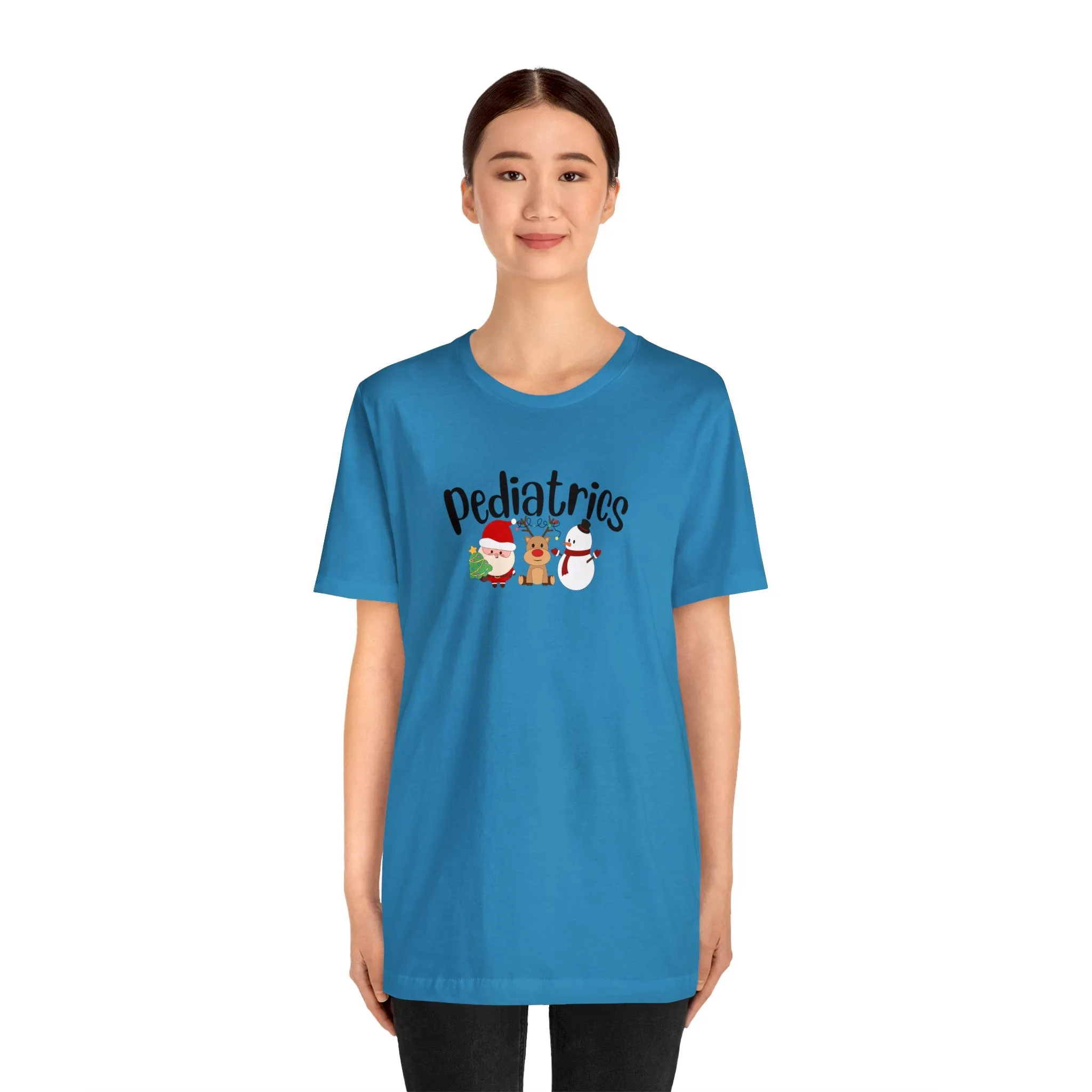 Pediatrics Christmas Unisex Jersey Short Sleeve Tee