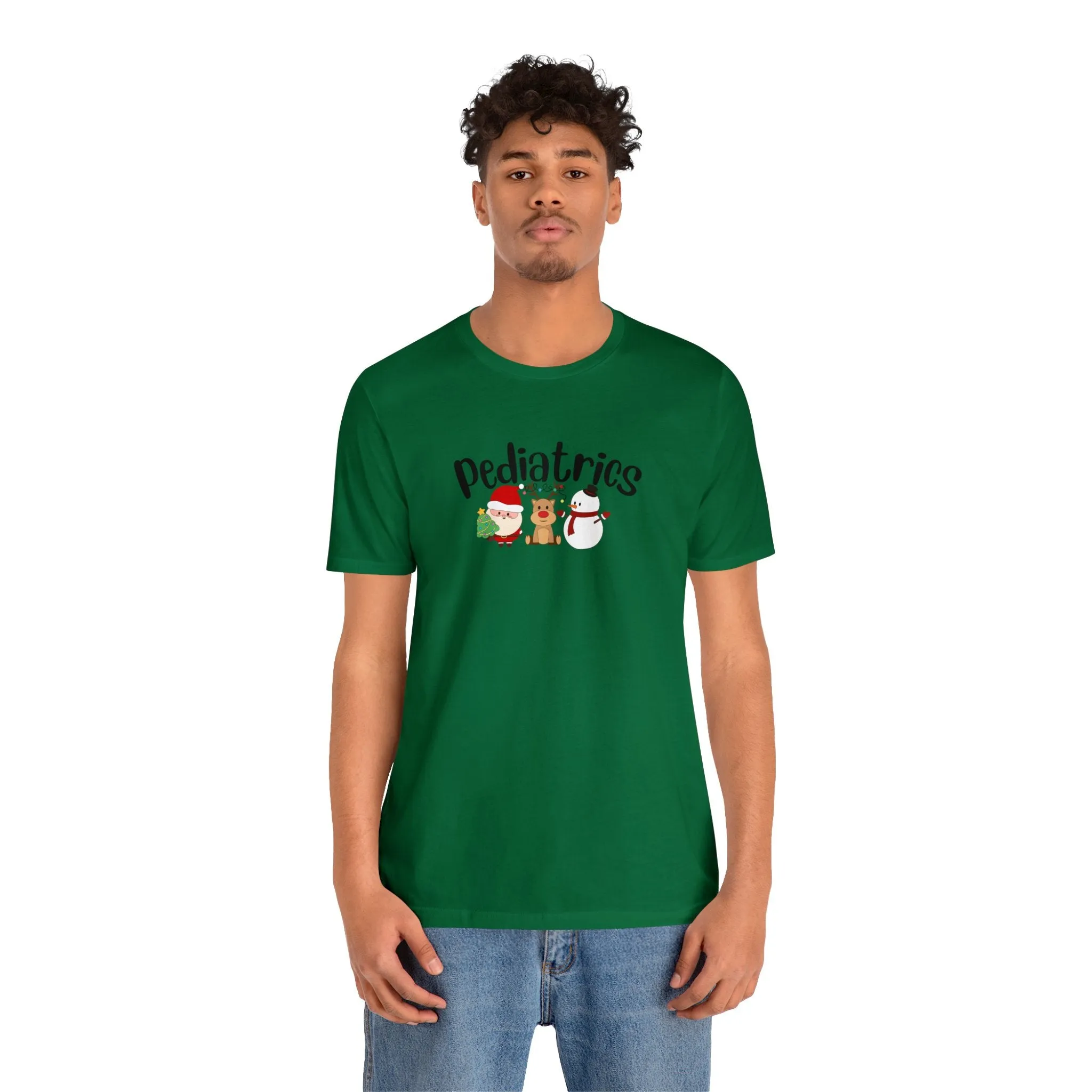 Pediatrics Christmas Unisex Jersey Short Sleeve Tee