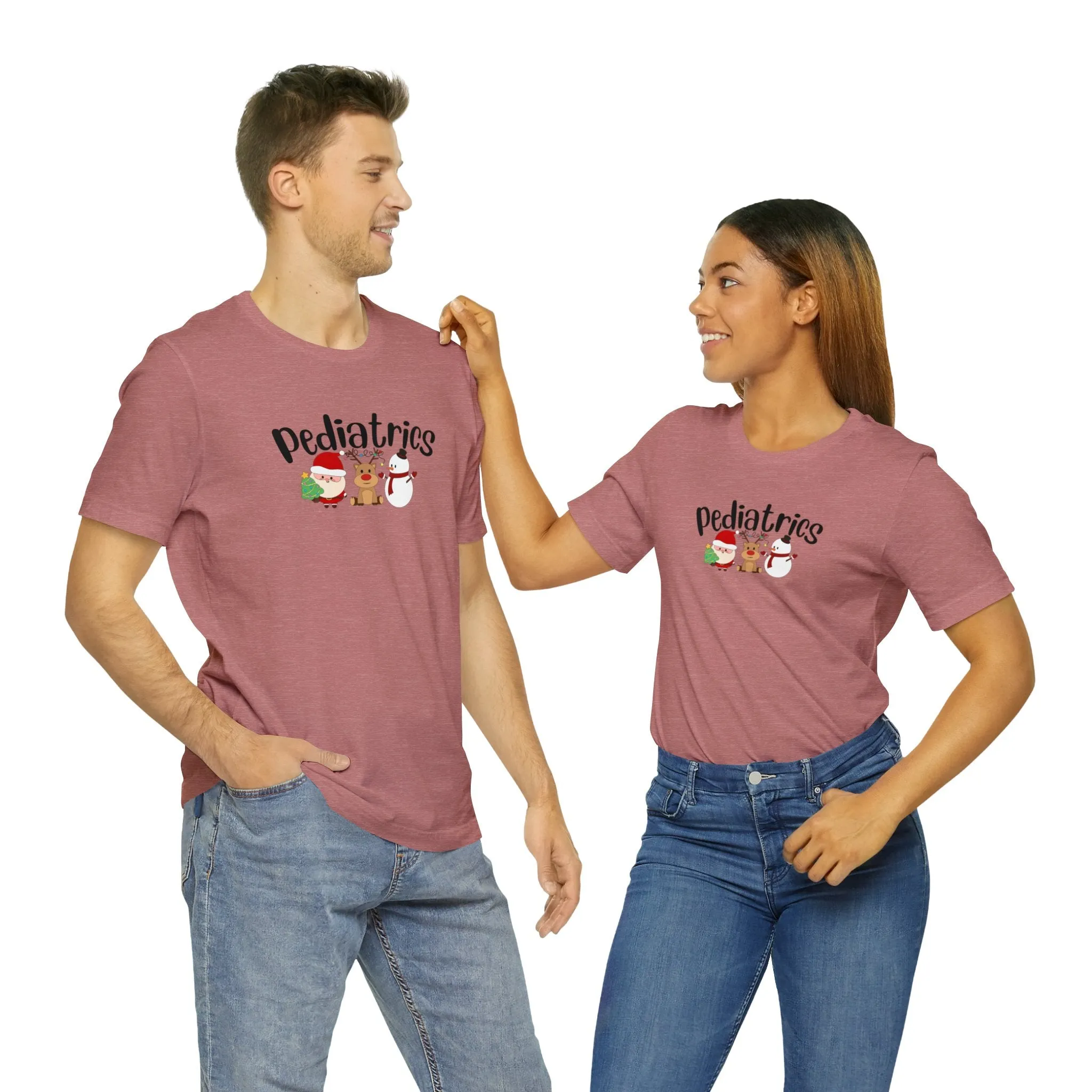 Pediatrics Christmas Unisex Jersey Short Sleeve Tee