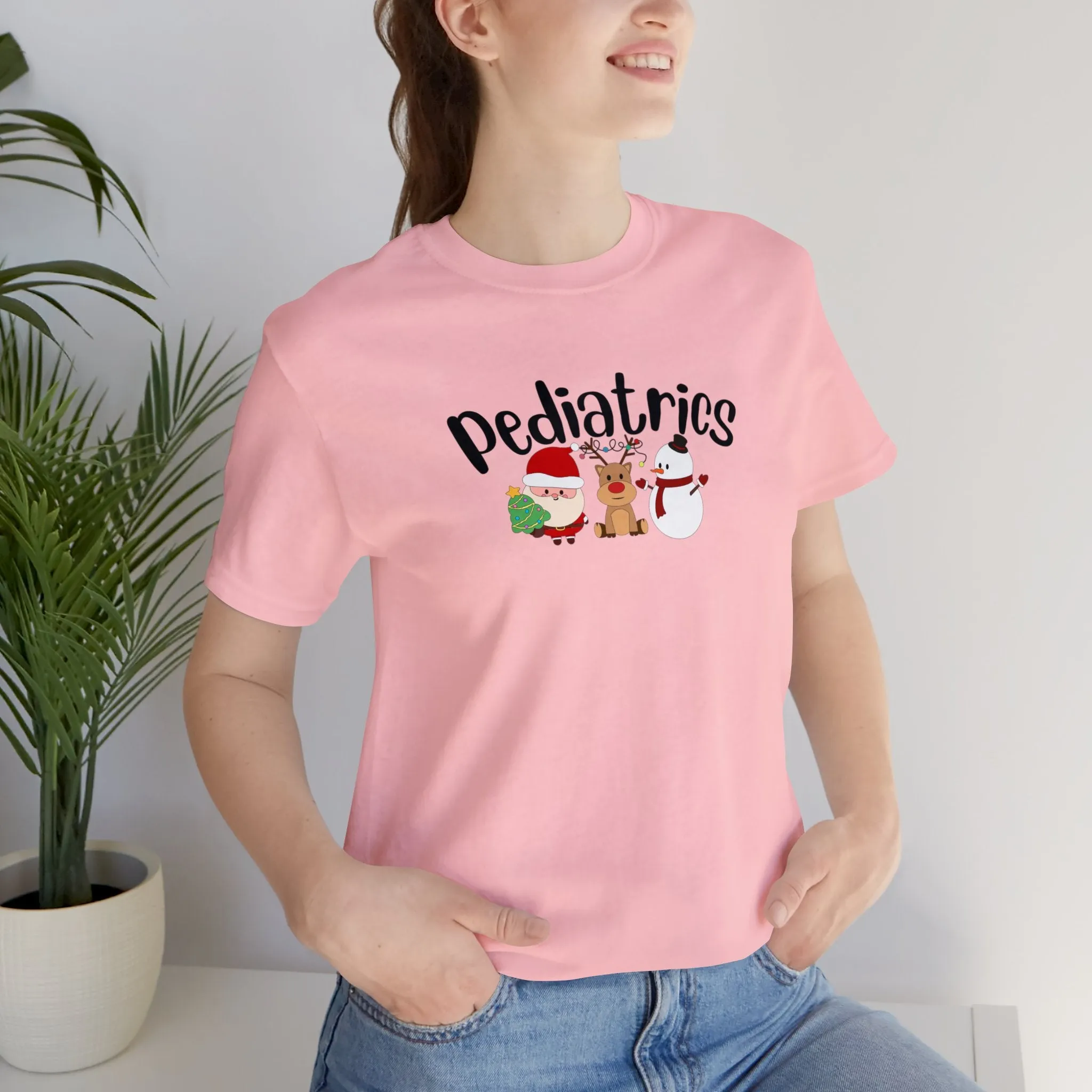 Pediatrics Christmas Unisex Jersey Short Sleeve Tee