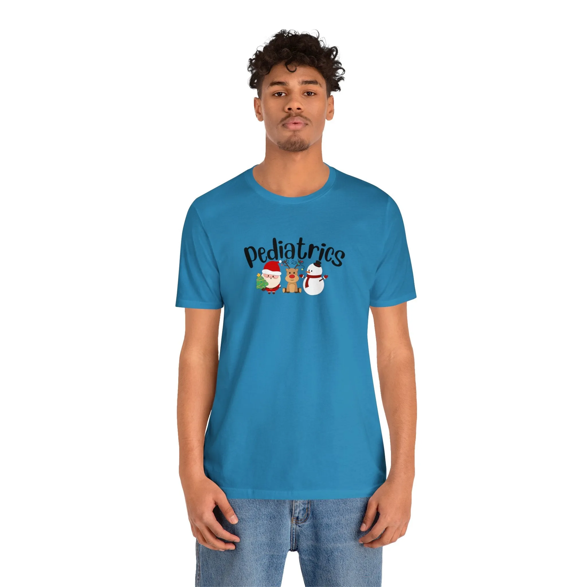 Pediatrics Christmas Unisex Jersey Short Sleeve Tee