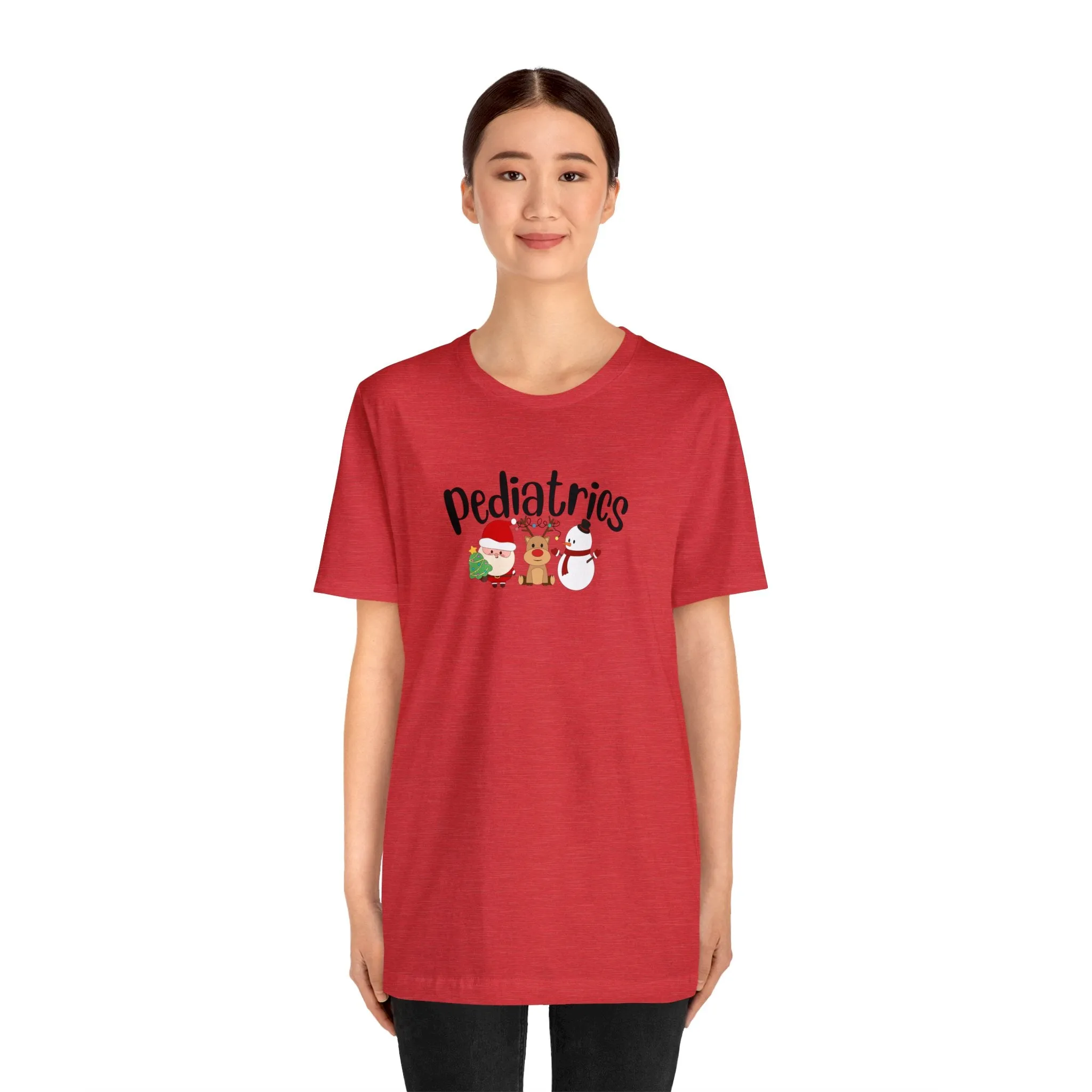 Pediatrics Christmas Unisex Jersey Short Sleeve Tee