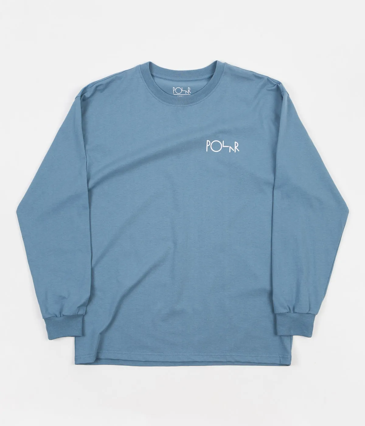 Polar Stroke Logo Long Sleeve T-Shirt - Captains Blue