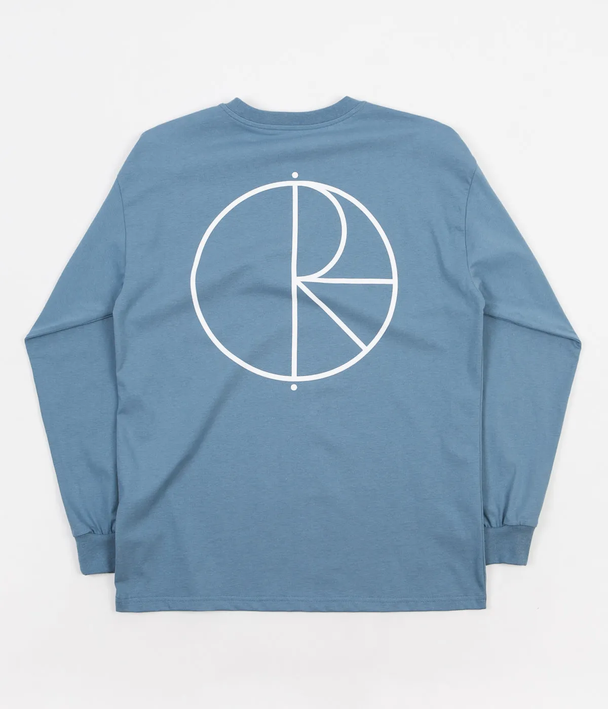 Polar Stroke Logo Long Sleeve T-Shirt - Captains Blue