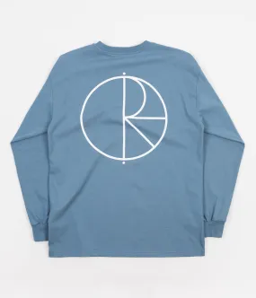 Polar Stroke Logo Long Sleeve T-Shirt - Captains Blue