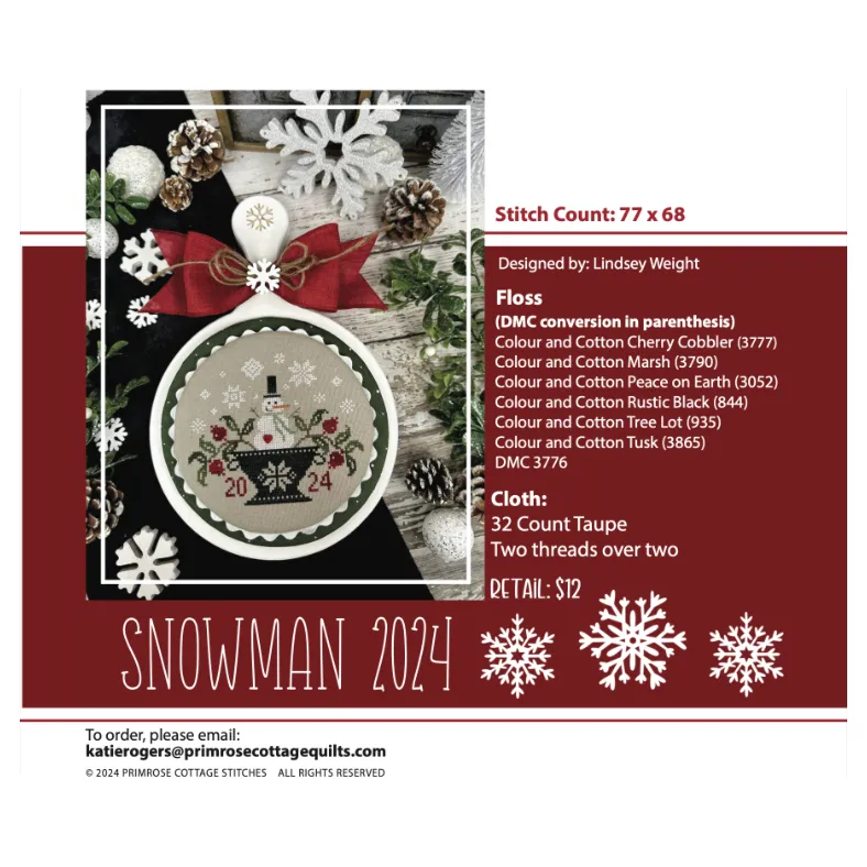 Primrose Cottage | Snowman 2024