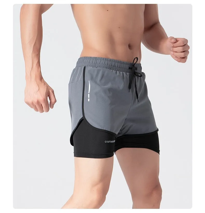 Quick-drying Fitness Three-point Sports Shorts