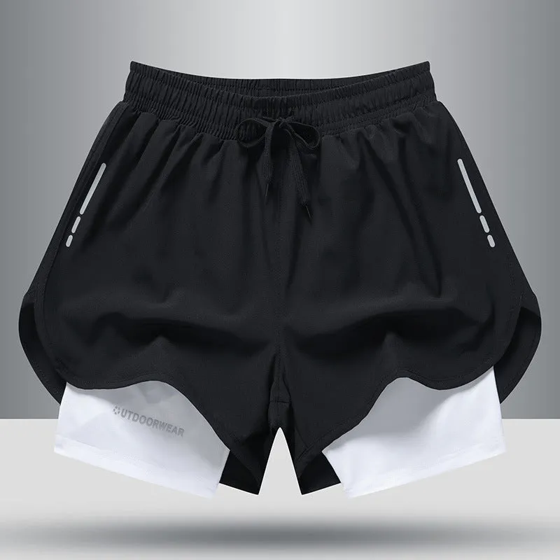 Quick-drying Fitness Three-point Sports Shorts