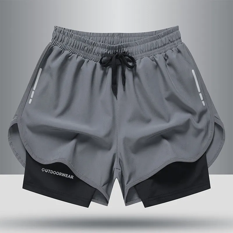 Quick-drying Fitness Three-point Sports Shorts