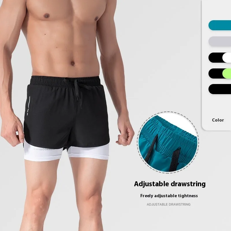 Quick-drying Fitness Three-point Sports Shorts