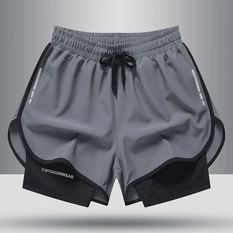 Quick-drying Fitness Three-point Sports Shorts