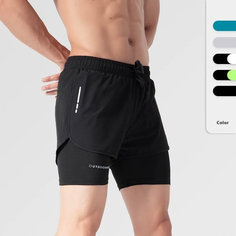 Quick-drying Fitness Three-point Sports Shorts