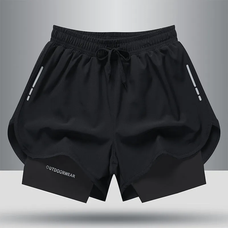 Quick-drying Fitness Three-point Sports Shorts