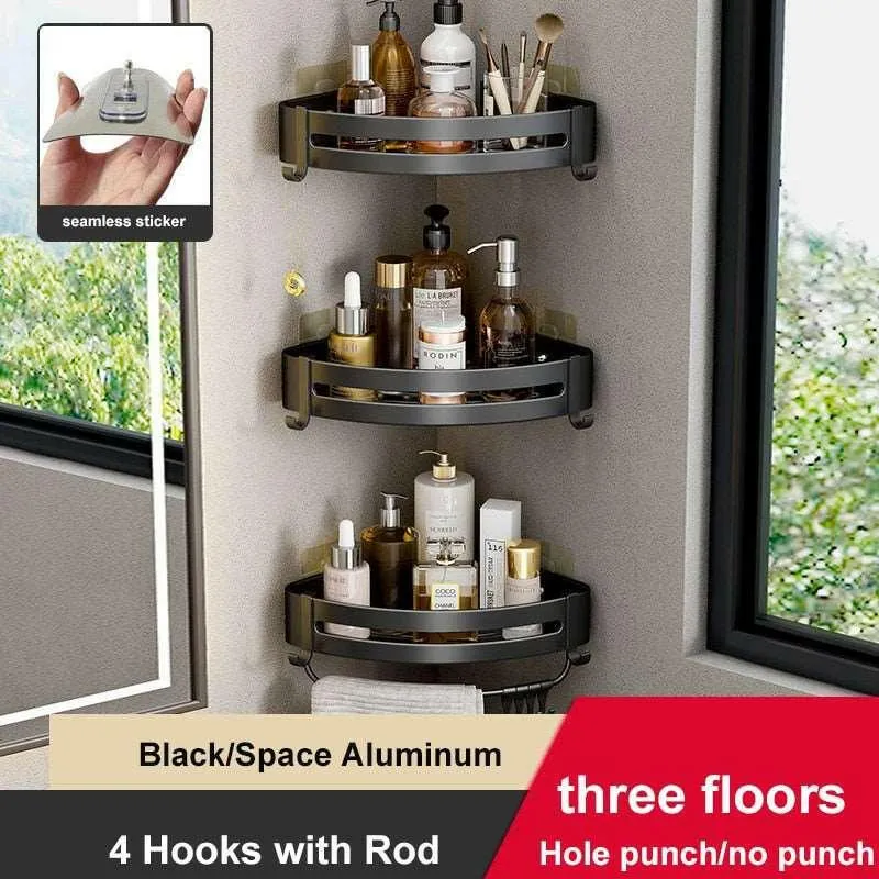 Rust-Proof Aluminum Shower Caddy