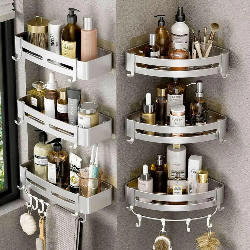 Rust-Proof Aluminum Shower Caddy