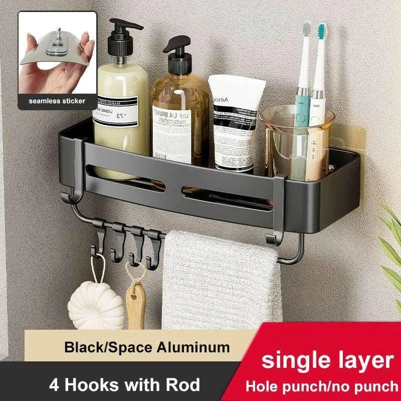 Rust-Proof Aluminum Shower Caddy