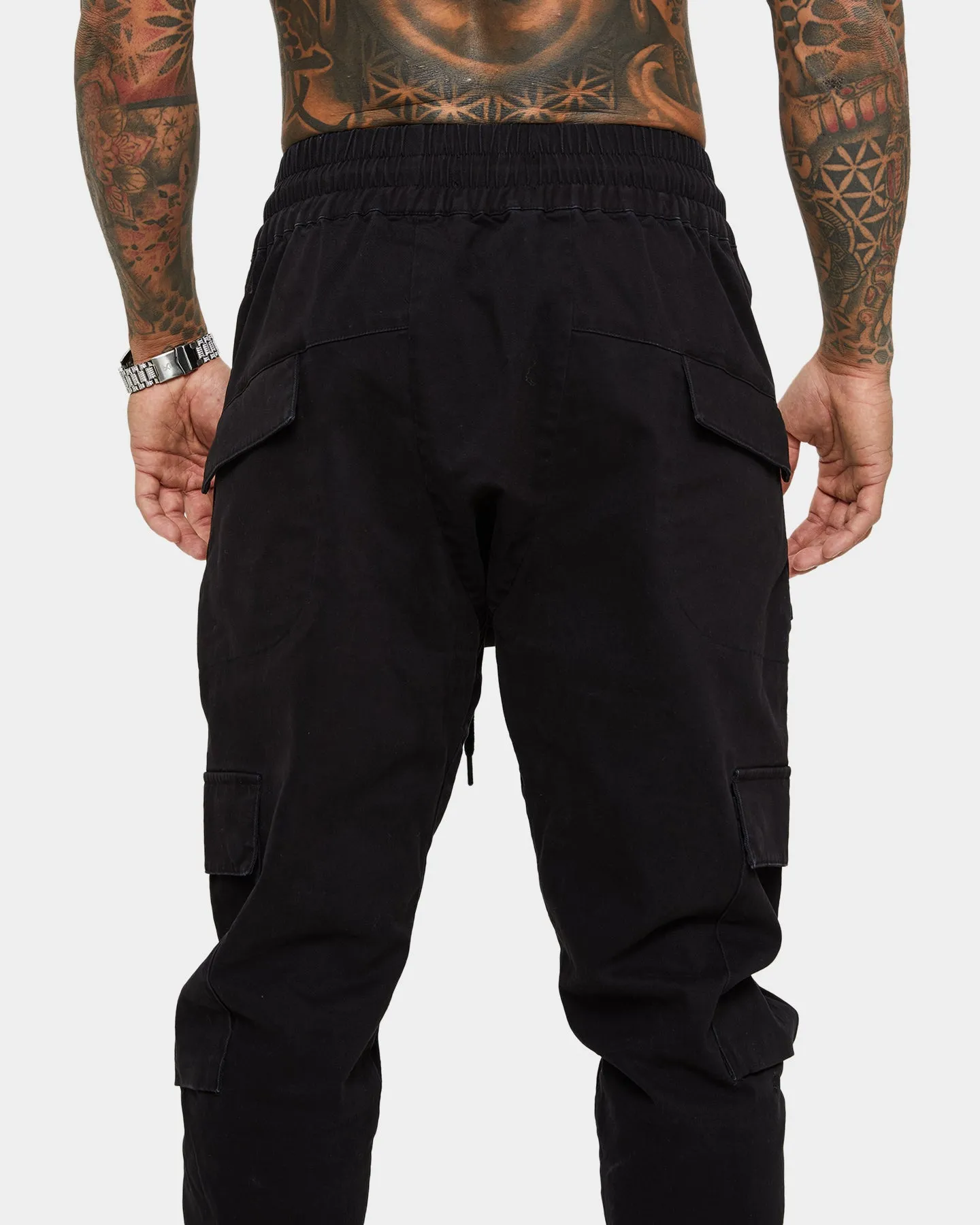 Saint Morta Day of the Dead Joggers Black