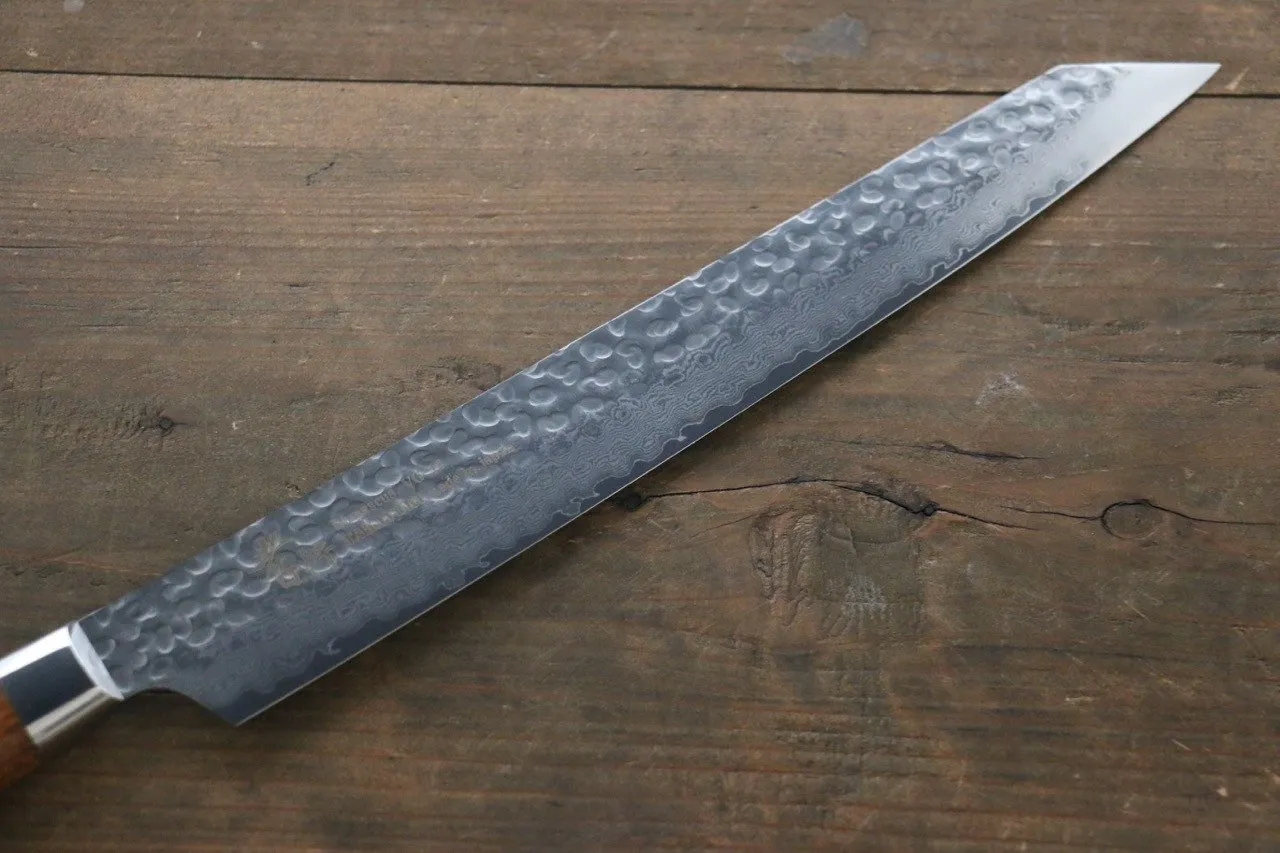 Sakai Takayuki VG10 33 Layer Damascus Kiritsuke Yanagiba  270mm Desert Ironwood(Sugihara model) Handle