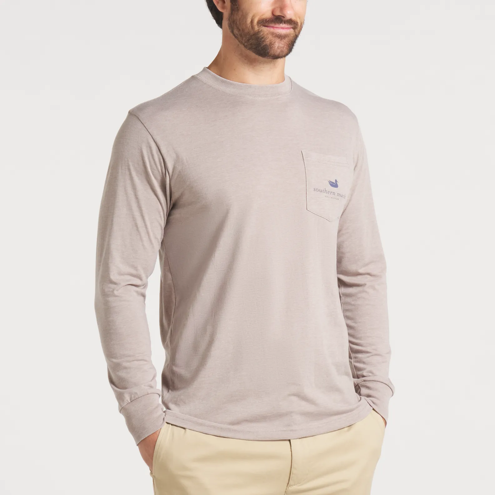 Seawash™ Tee - Campfire Badge - Long Sleeve