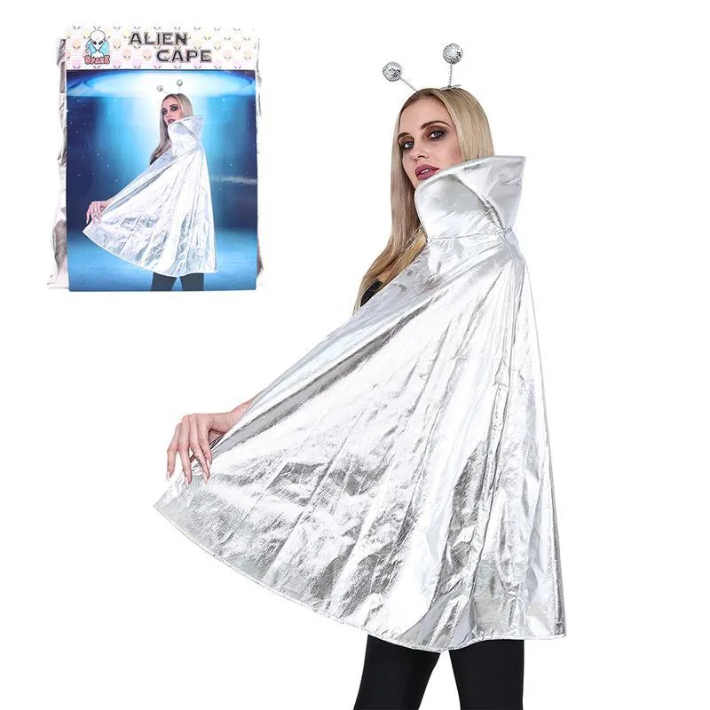 Silver Alien Cape