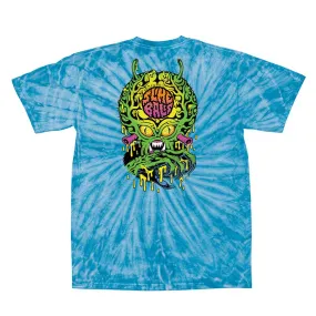 Slime Ball Freak Invader S/S T-shirt - Aqua