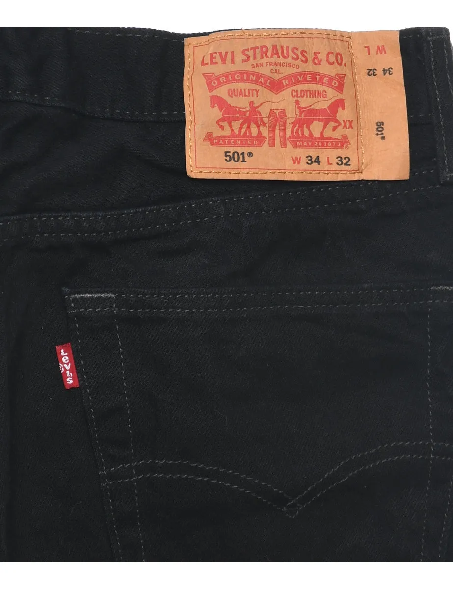 Straight Leg Levis 501 Jeans - W34 L32