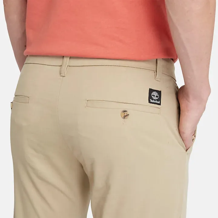 Stretch Slim-Fit Twill Chino For Men