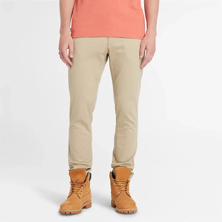 Stretch Slim-Fit Twill Chino For Men