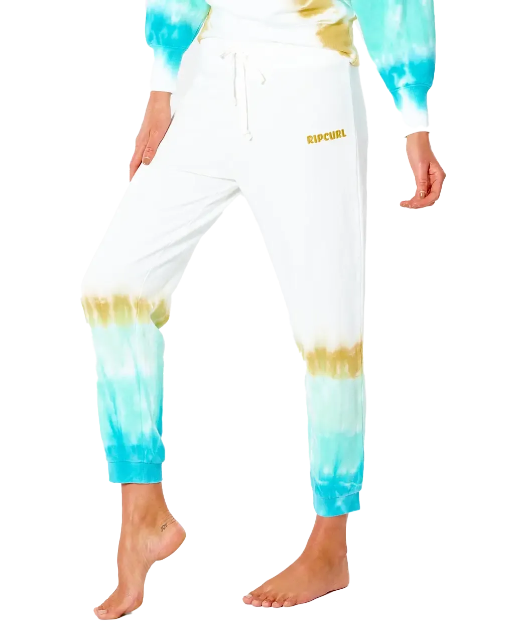 Sun Drenched Joggers in Turquoise