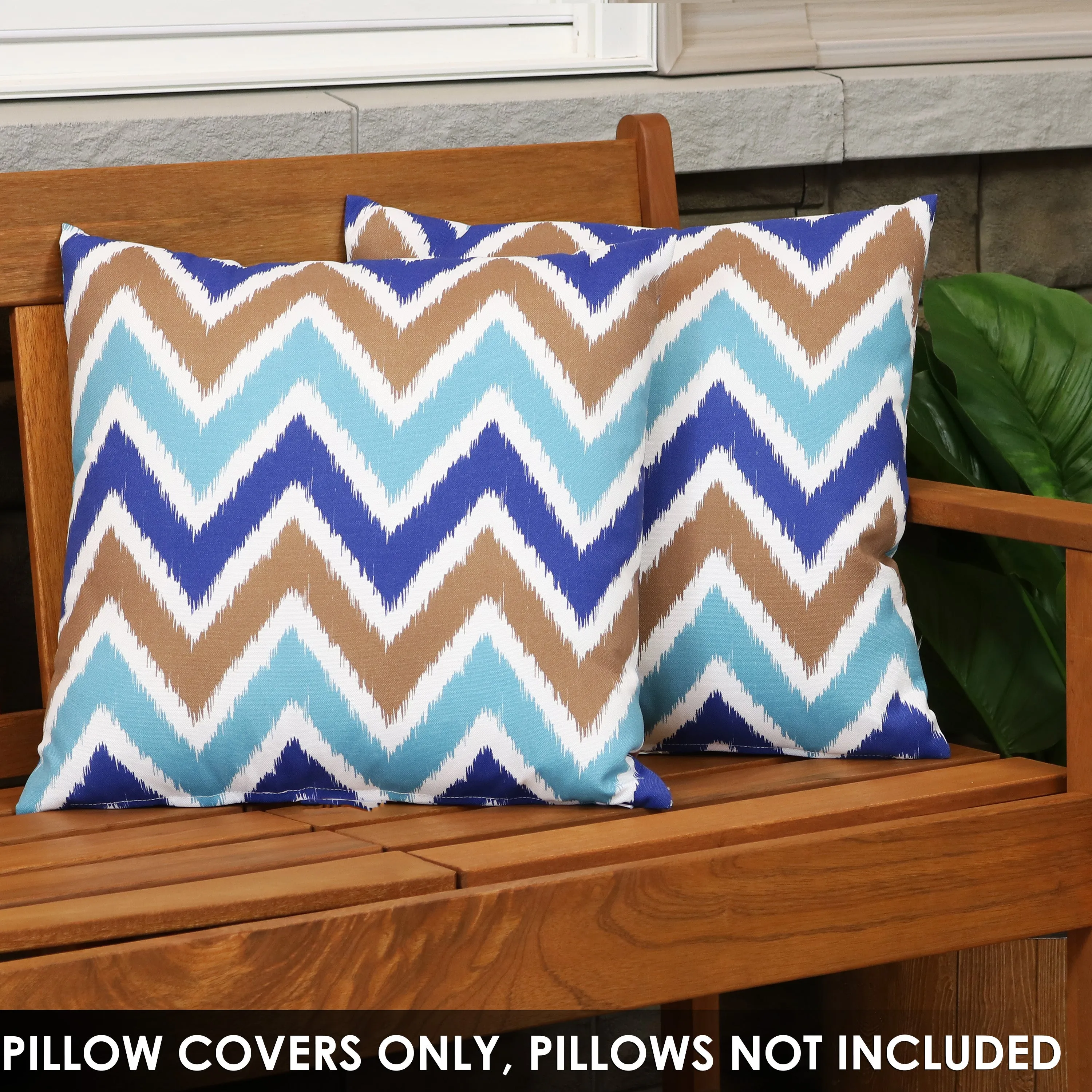 Sunnydaze Indoor/Outdoor Decorative Throw Pillow Covers