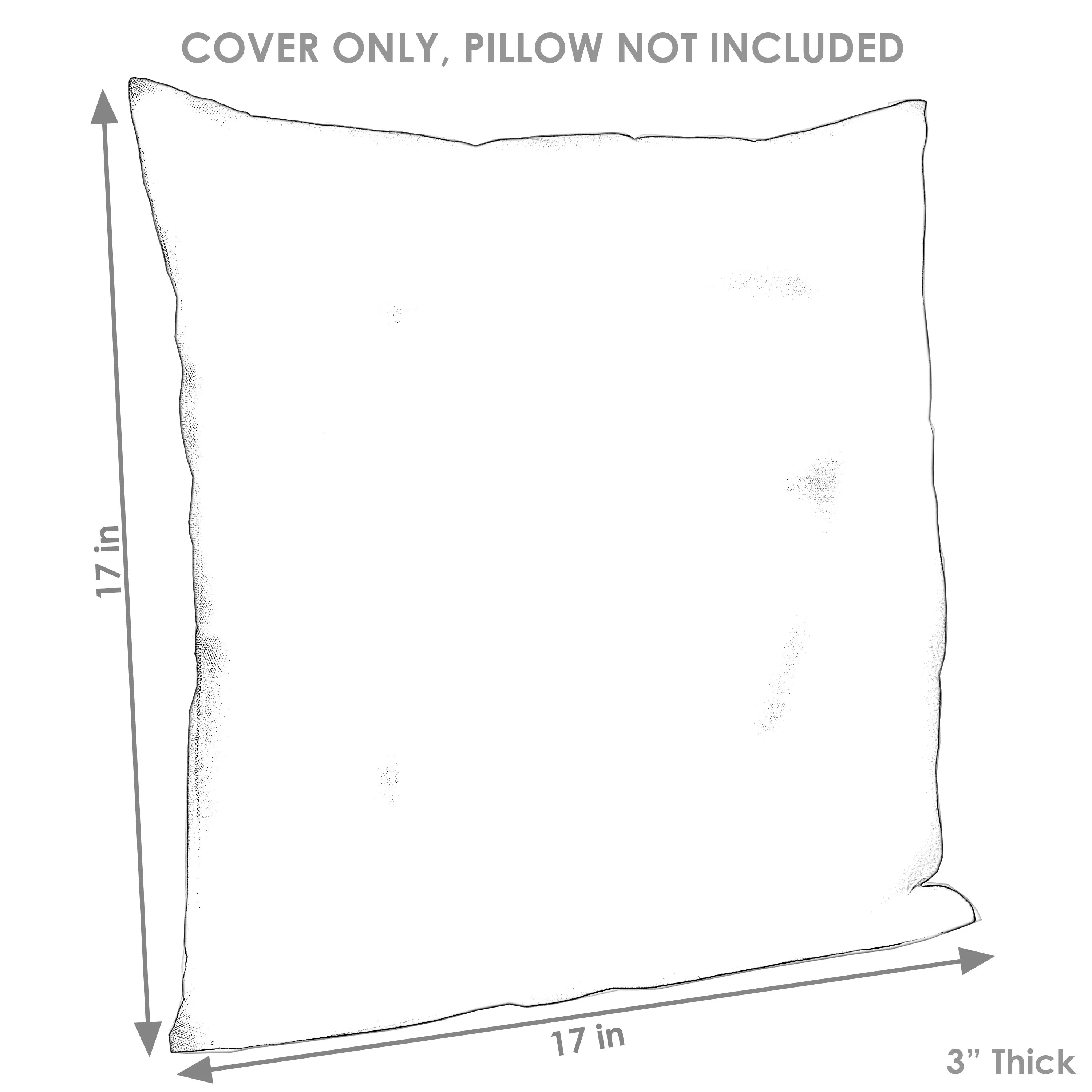 Sunnydaze Indoor/Outdoor Decorative Throw Pillow Covers