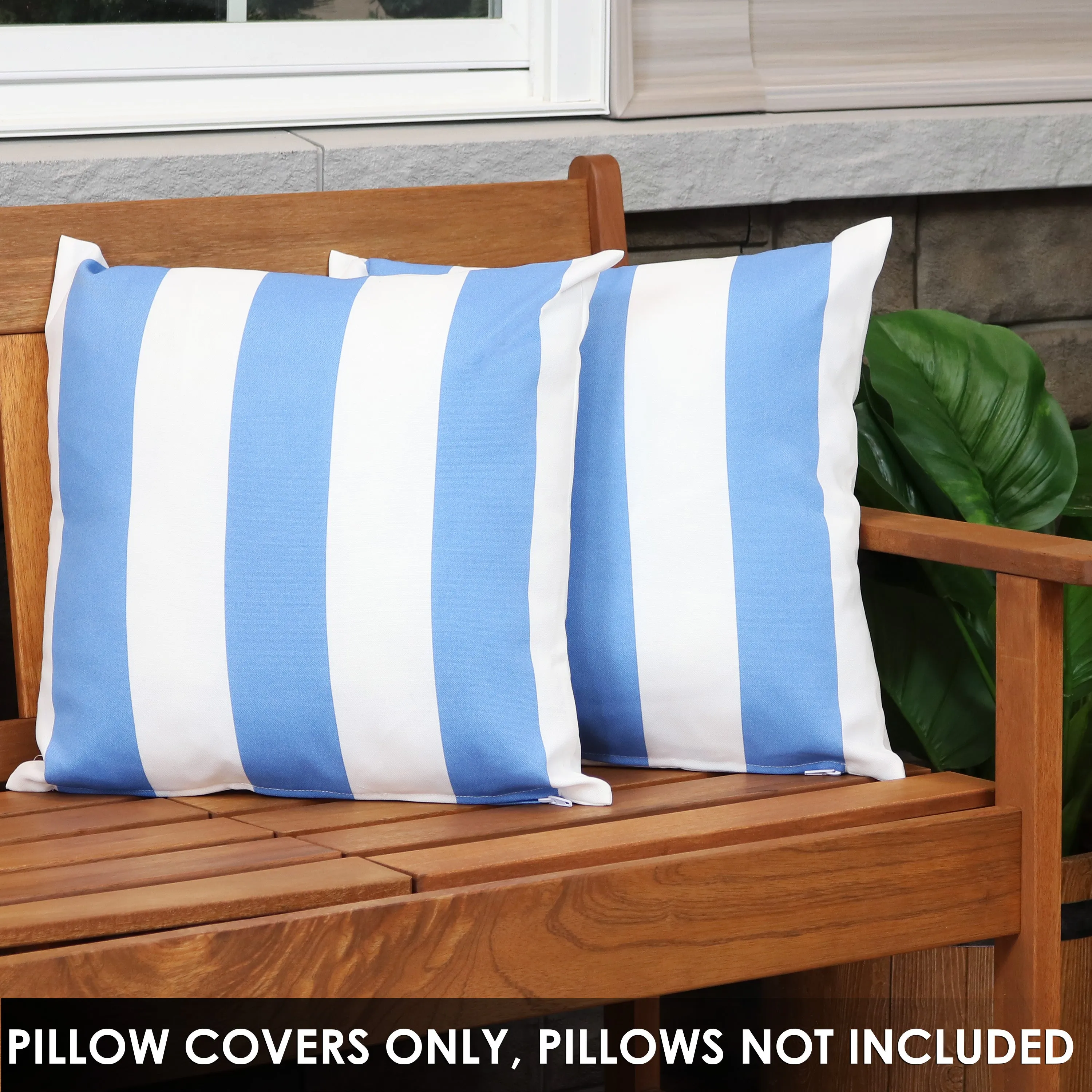 Sunnydaze Indoor/Outdoor Decorative Throw Pillow Covers