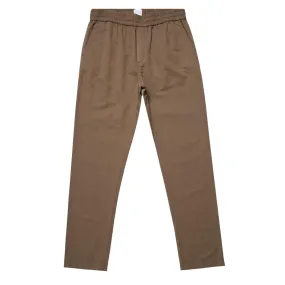 Sunspel Drawstring Trousers Dark Tan