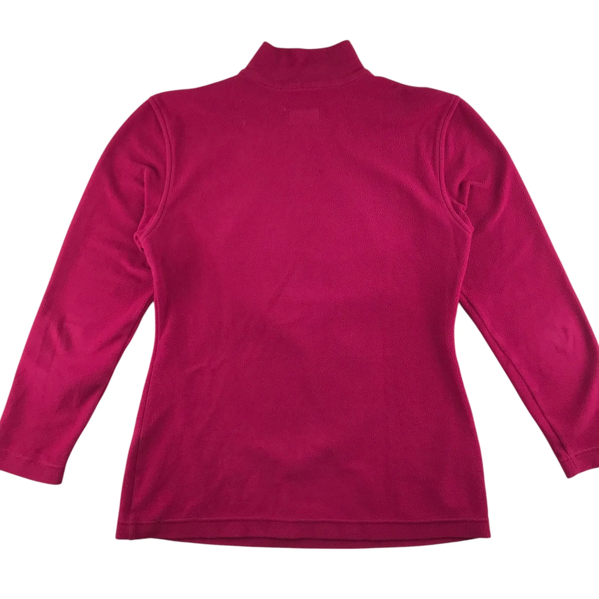 Tecnica fleece women's S pink plain pull-over