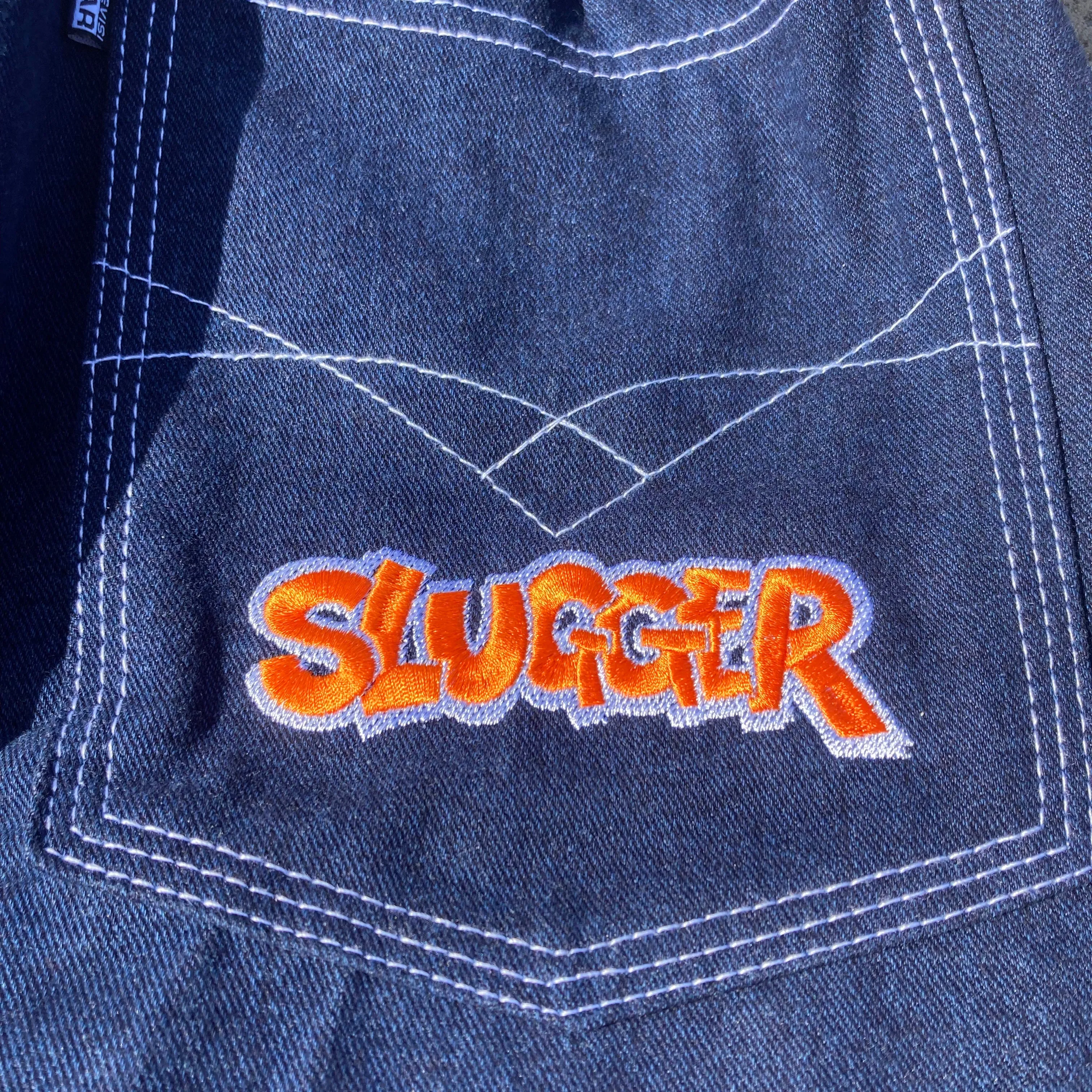 Televisi Star Baggy OG Slugger Jeans - Navy