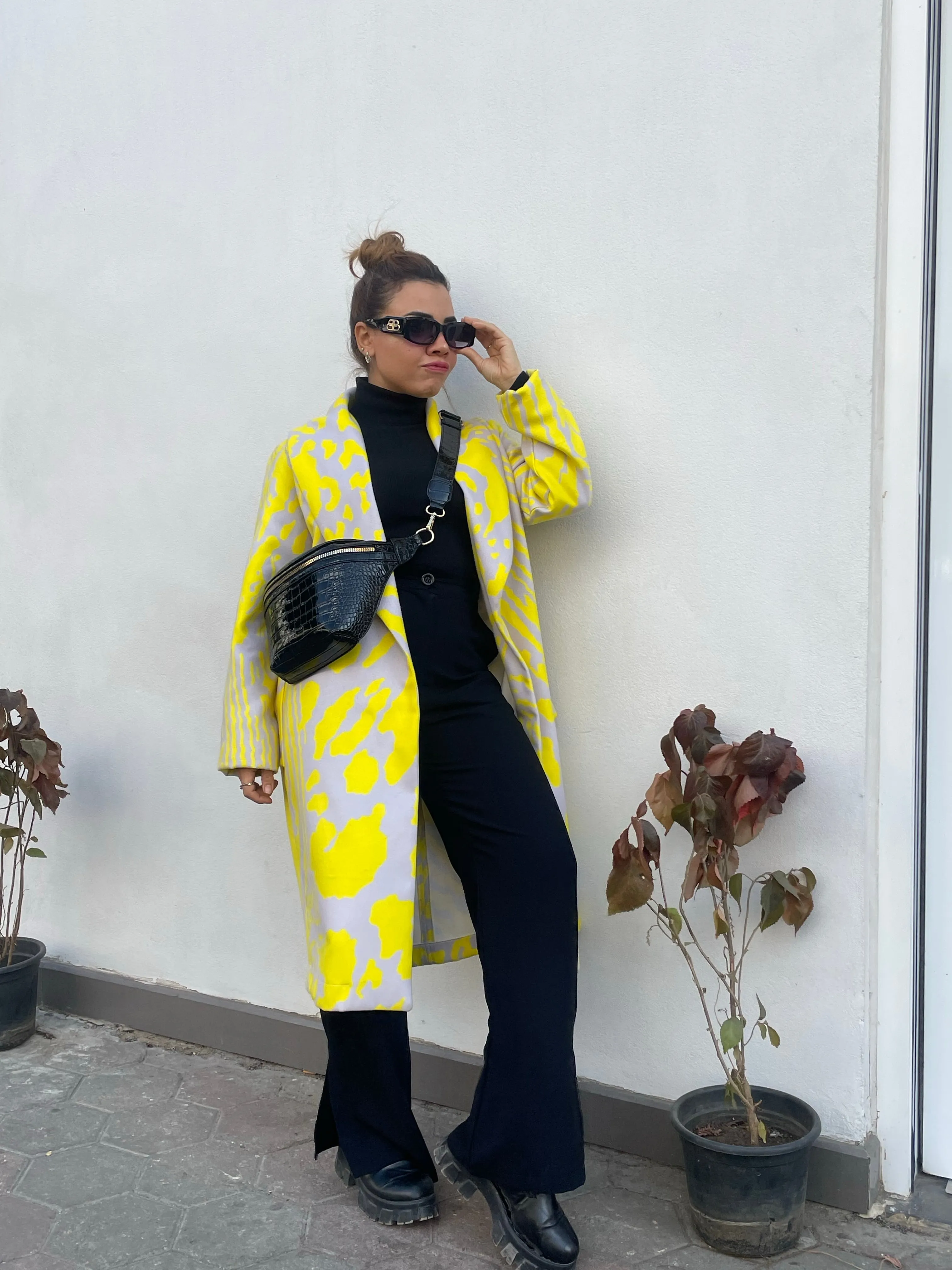 The Neon Wool Coat