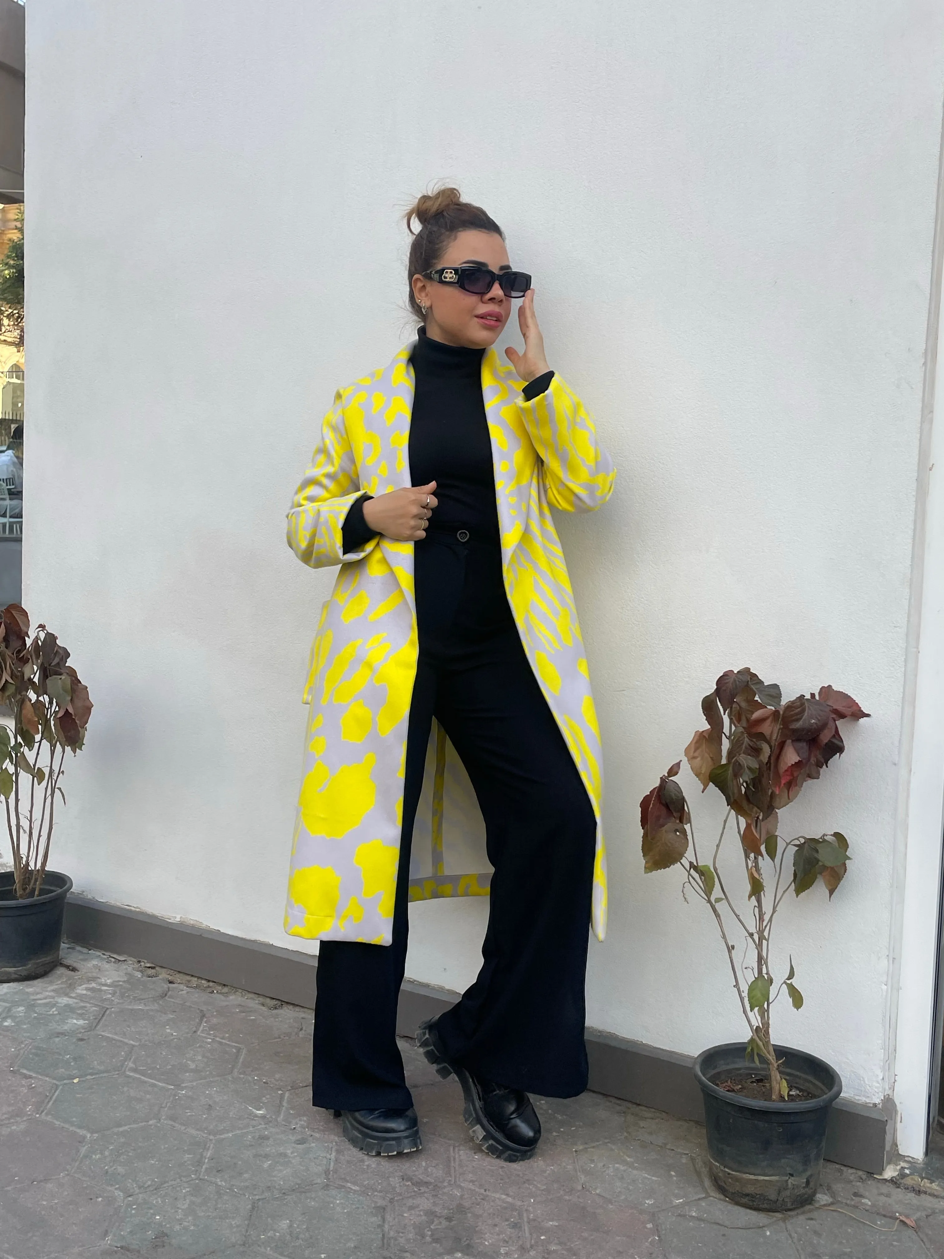 The Neon Wool Coat