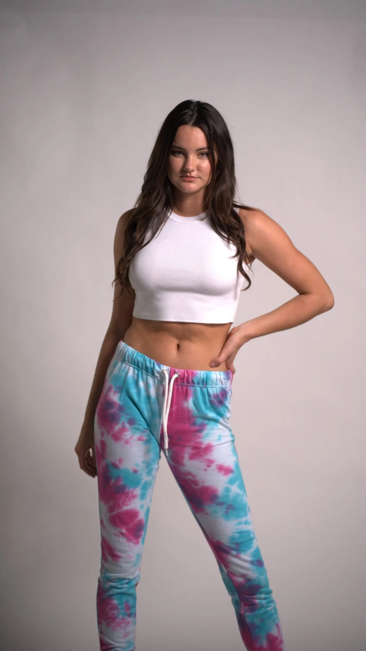 Tie Dye Joggers Pants Workout Yoga Sweatpants Women's Lounge Pants