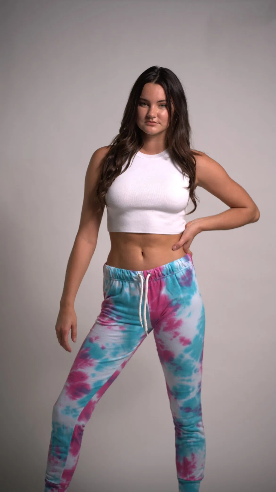 Tie Dye Joggers Pants Workout Yoga Sweatpants Women's Lounge Pants