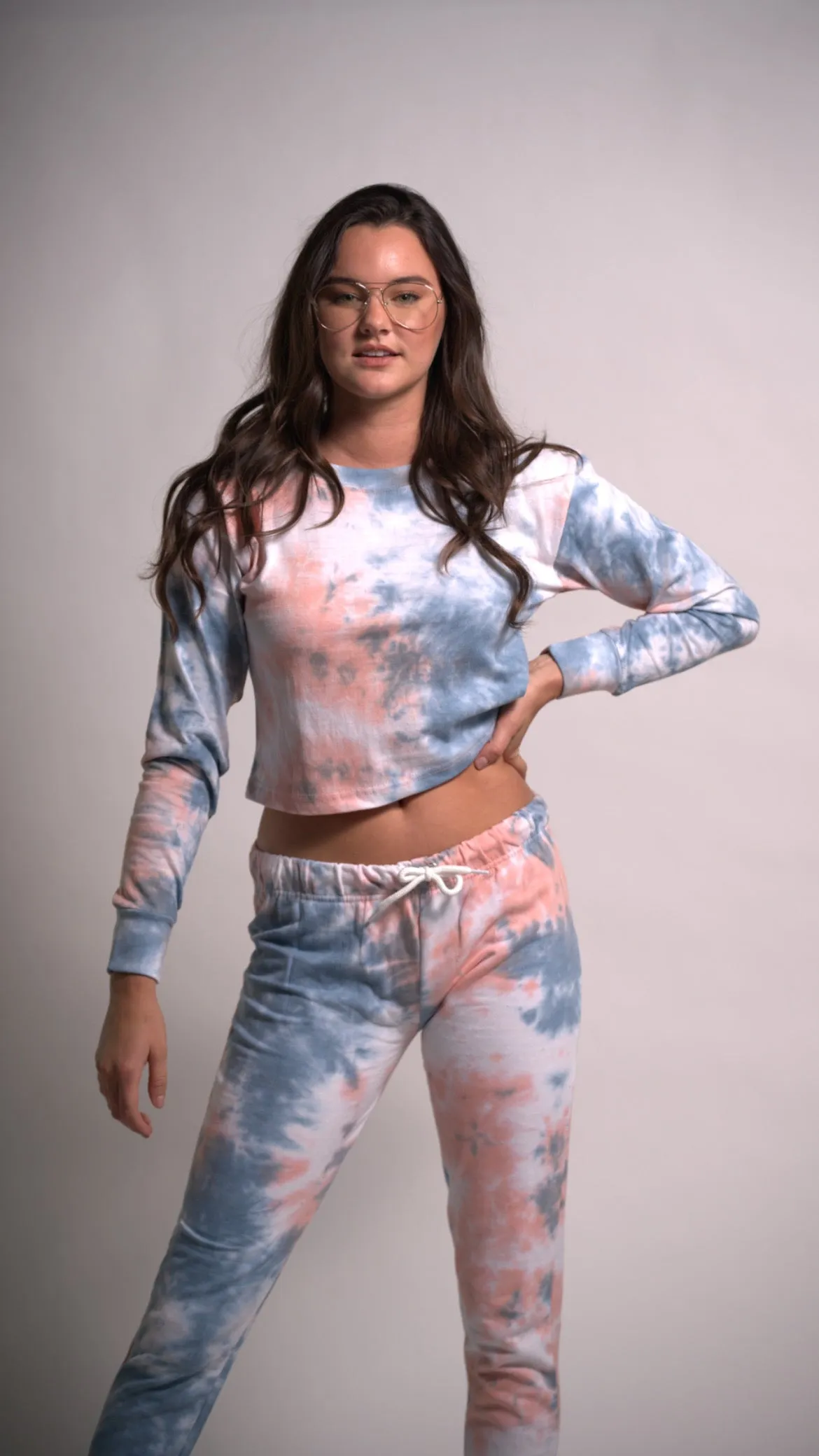 Tie Dye Joggers Pants Workout Yoga Sweatpants Women's Lounge Pants