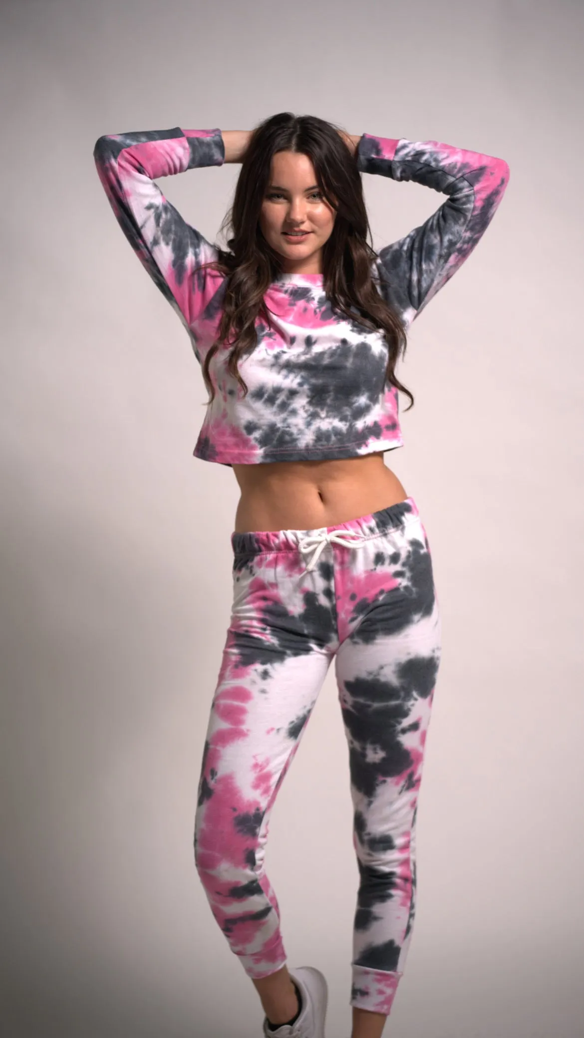 Tie Dye Joggers Pants Workout Yoga Sweatpants Women's Lounge Pants