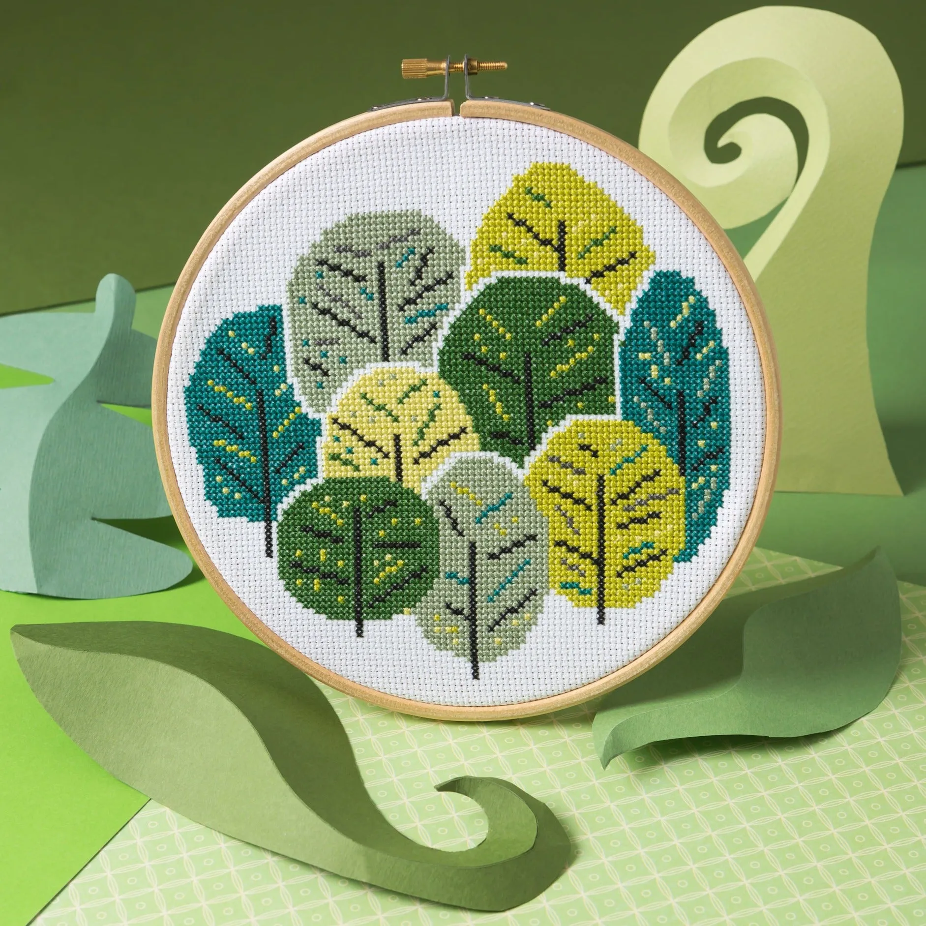 Trees Cross Stitch Bundle