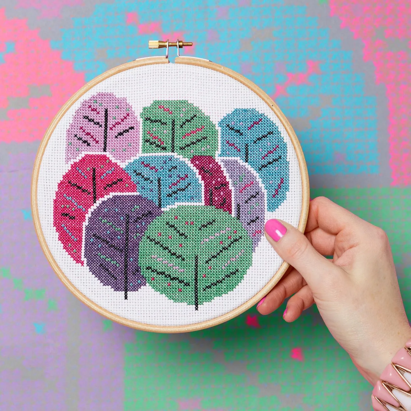 Trees Cross Stitch Bundle