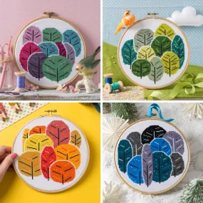 Trees Cross Stitch Bundle