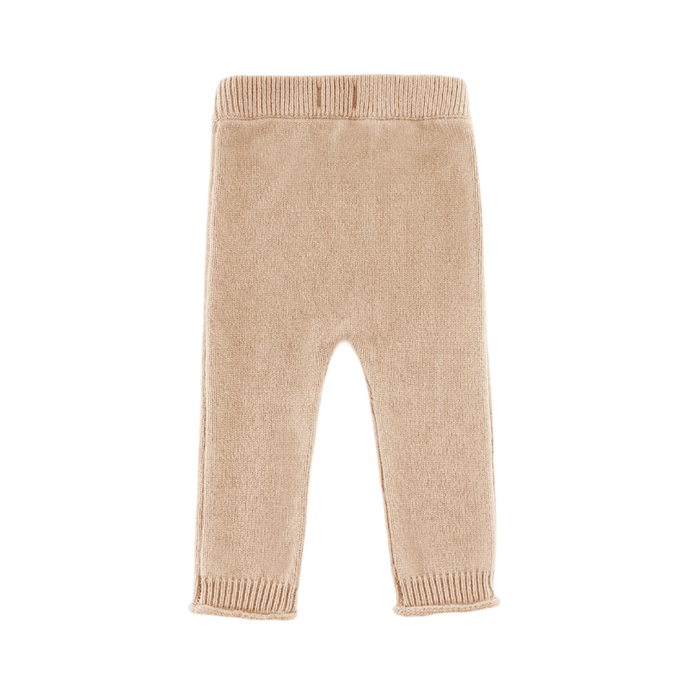 Trig Merino Wool Trousers | Biscotti Melange