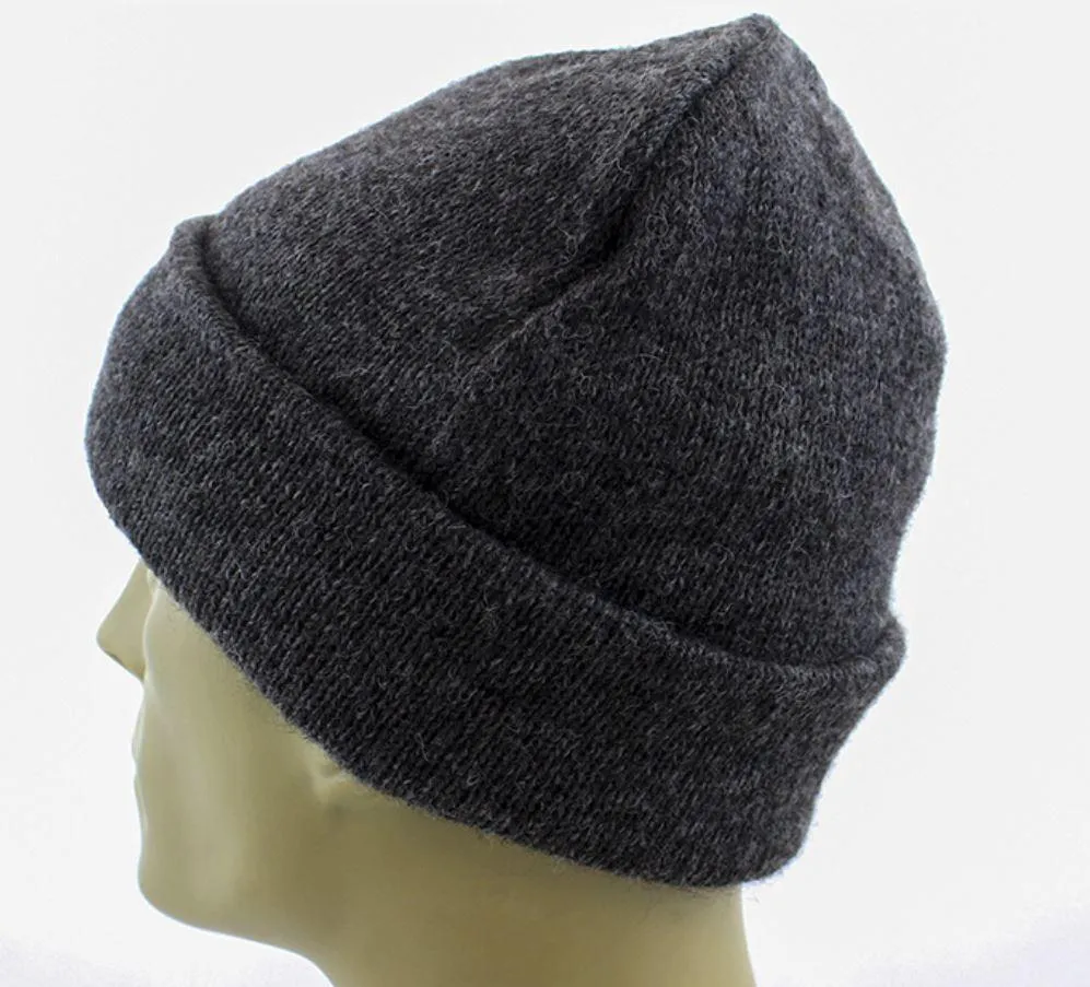 USA Alpaca Watch Cap with Micro-fleece