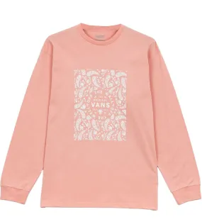 Vans Bandana Paisley Long Sleeve T-Shirt Mellow Rose