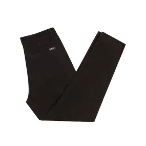 Vasal Black Cargo Twill Chinos