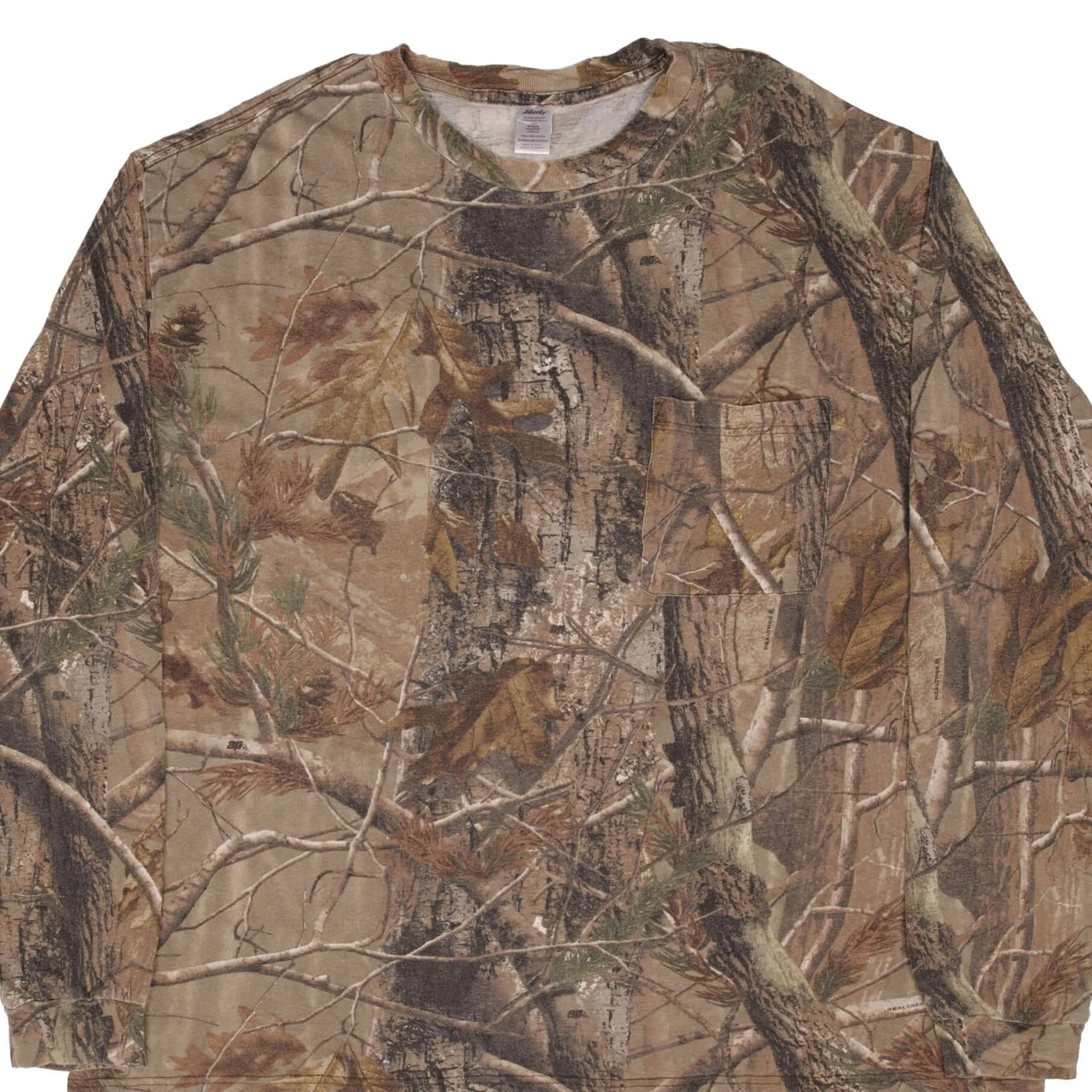 VINTAGE HUNTING REALTREE APHD CAMO LONG SLEEVE POCKET TEE SHIRT SIZE 3XL